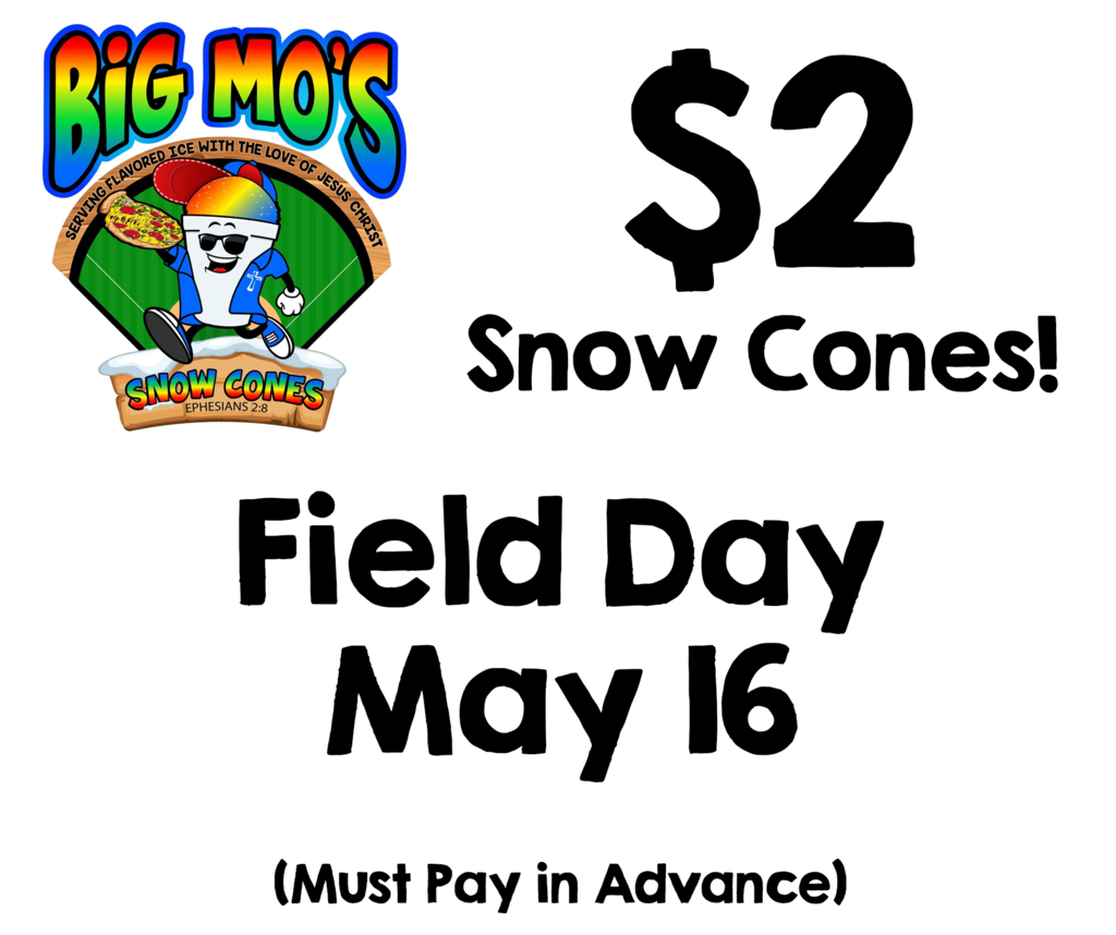 Snow Cones at Field Day