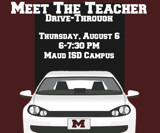 Meet The Teacher Drive-Through August 6
