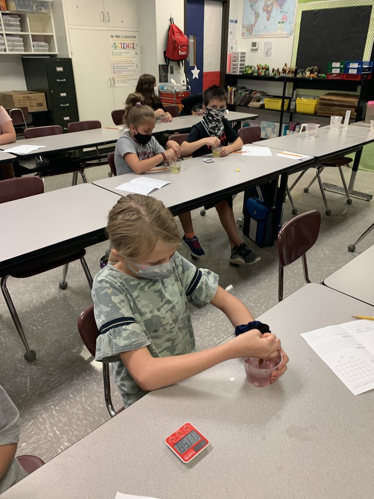 Fourth Grade Science Students